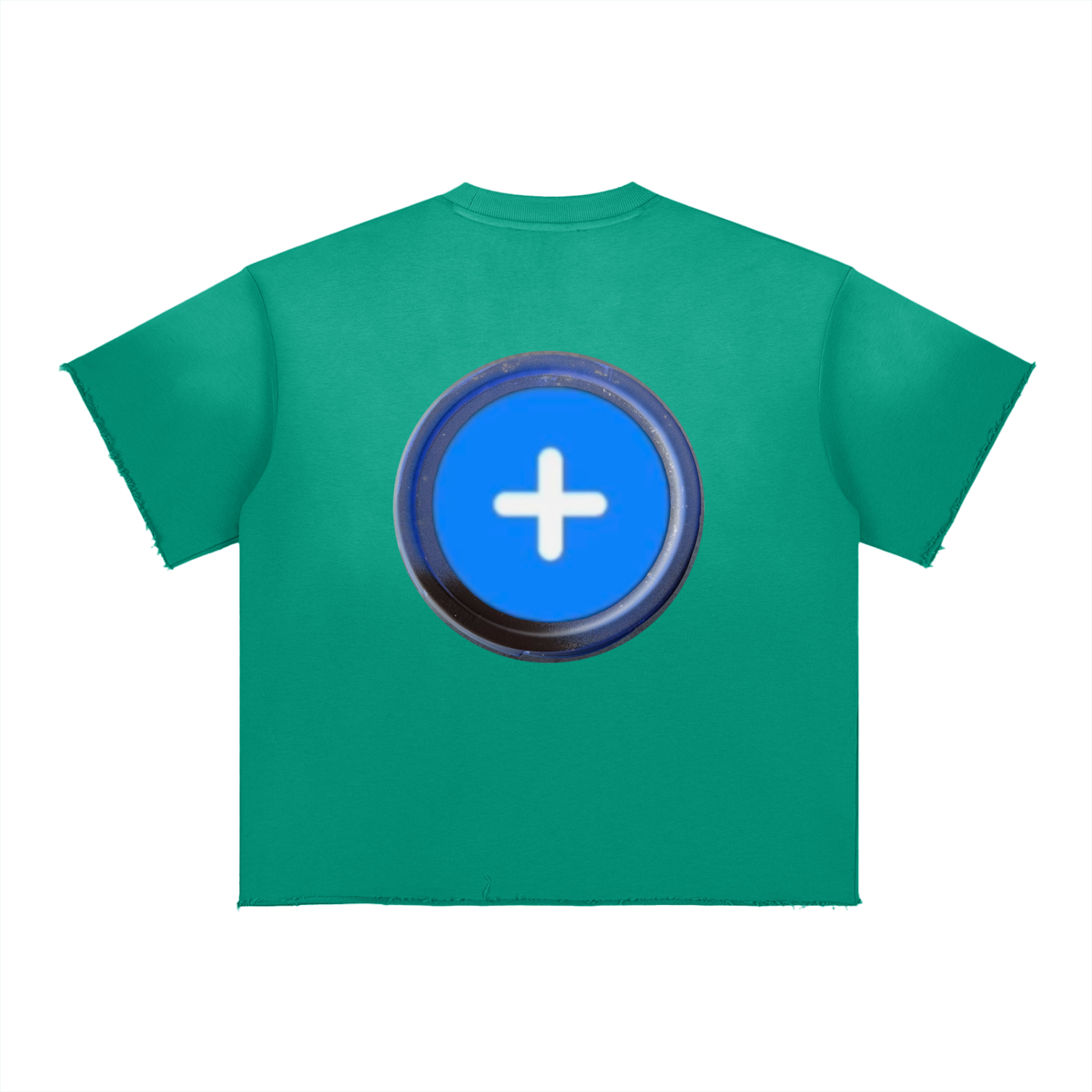 +33 6-17 Sun Fade Raw Edge T-Shirt