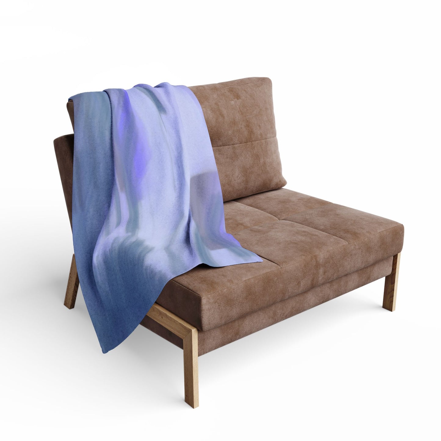 Cozy Arctic Fleece Blanket, Soft Throw Blanket, Abstract Art Gift, Home Decor, Winter Warmth, Perfect for Snuggling