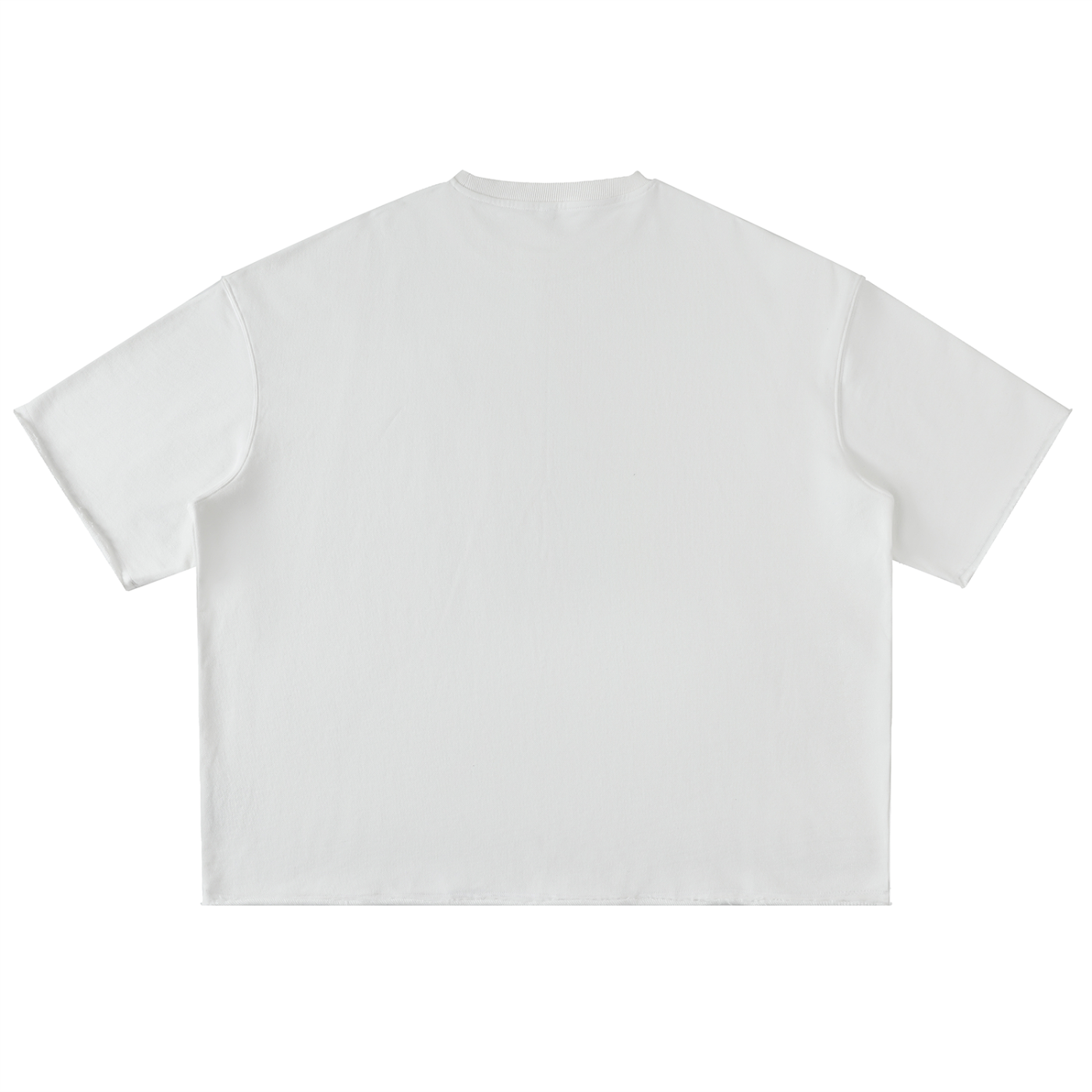 Washed Rolled Hem Half Sleeve T-Shirt