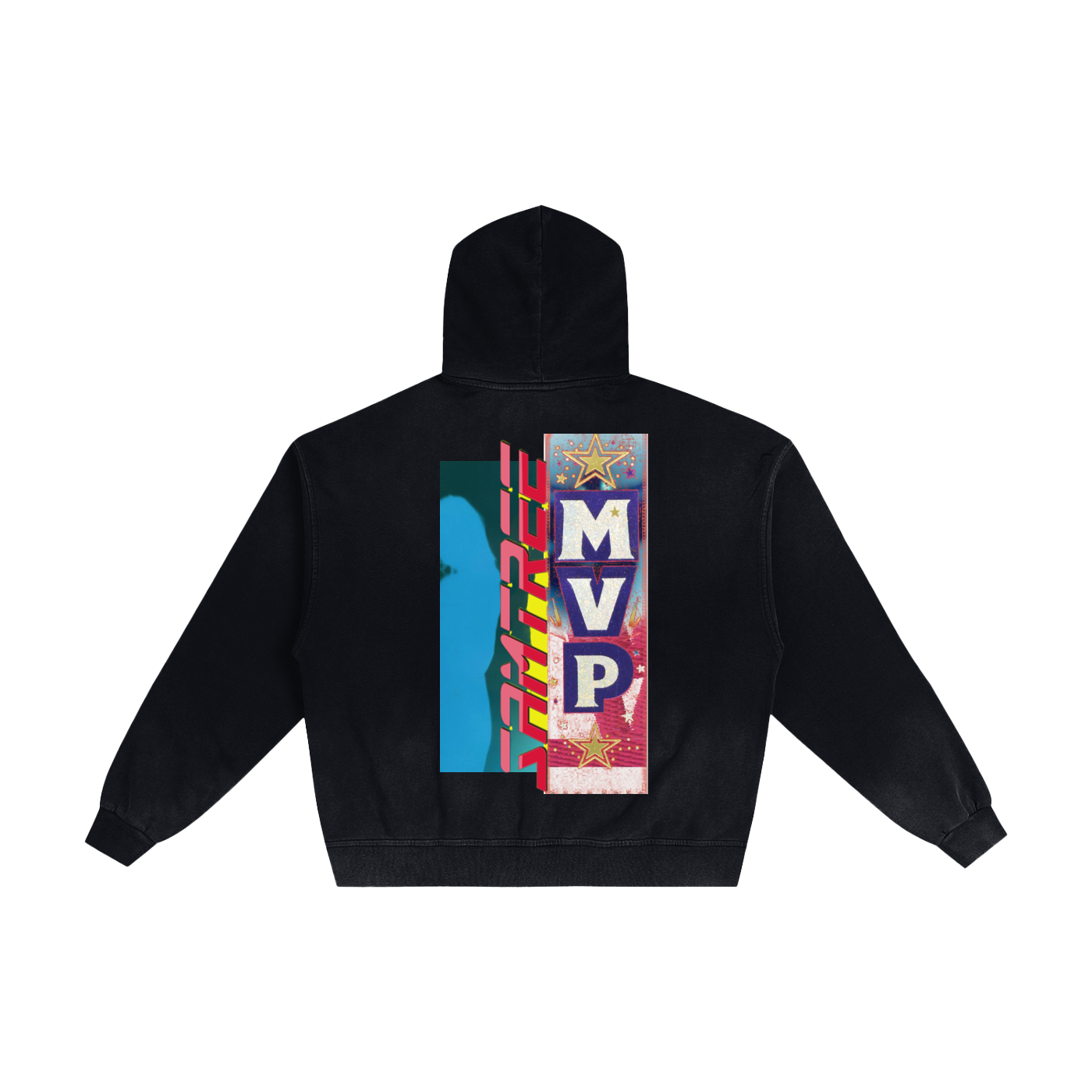 Hand-Frayed Sunfade Zip Hoodie