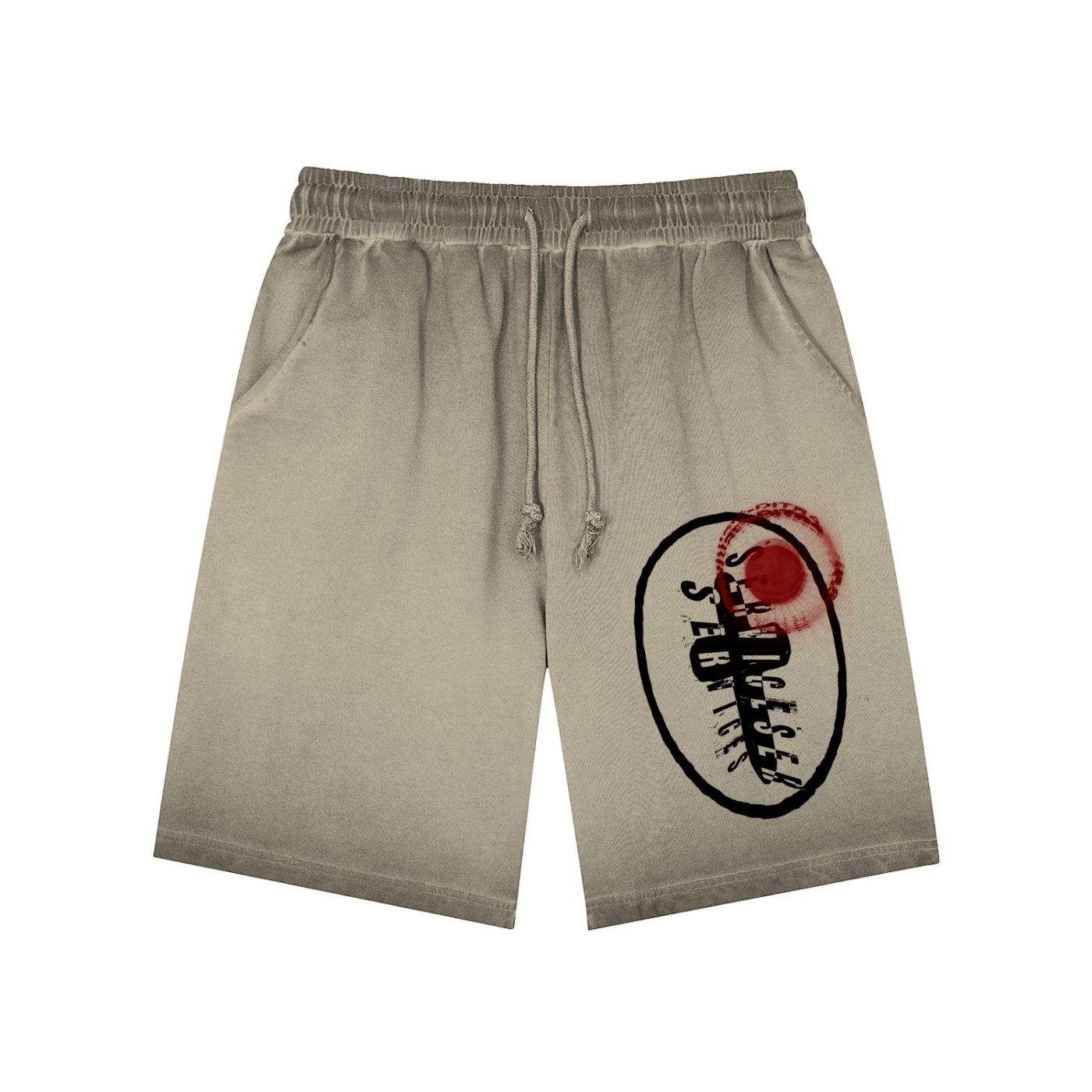 +33 6-17 Reverse Dyed Sweatshorts
