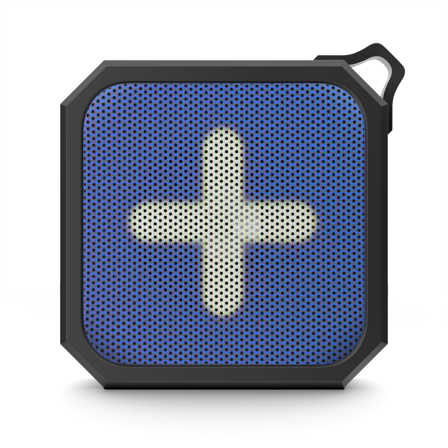 Portable Outdoor Bluetooth Speaker — Rugged Waterproof Speaker with Plus-Icon Grill