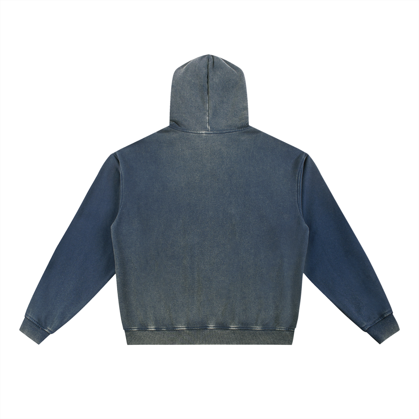 Vintage Washed Gradient Fleece Hoodie (Copy)