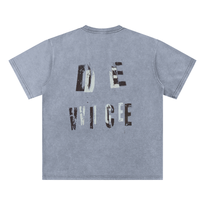 +33 6-17 Slub Snow Washed T-Shirt