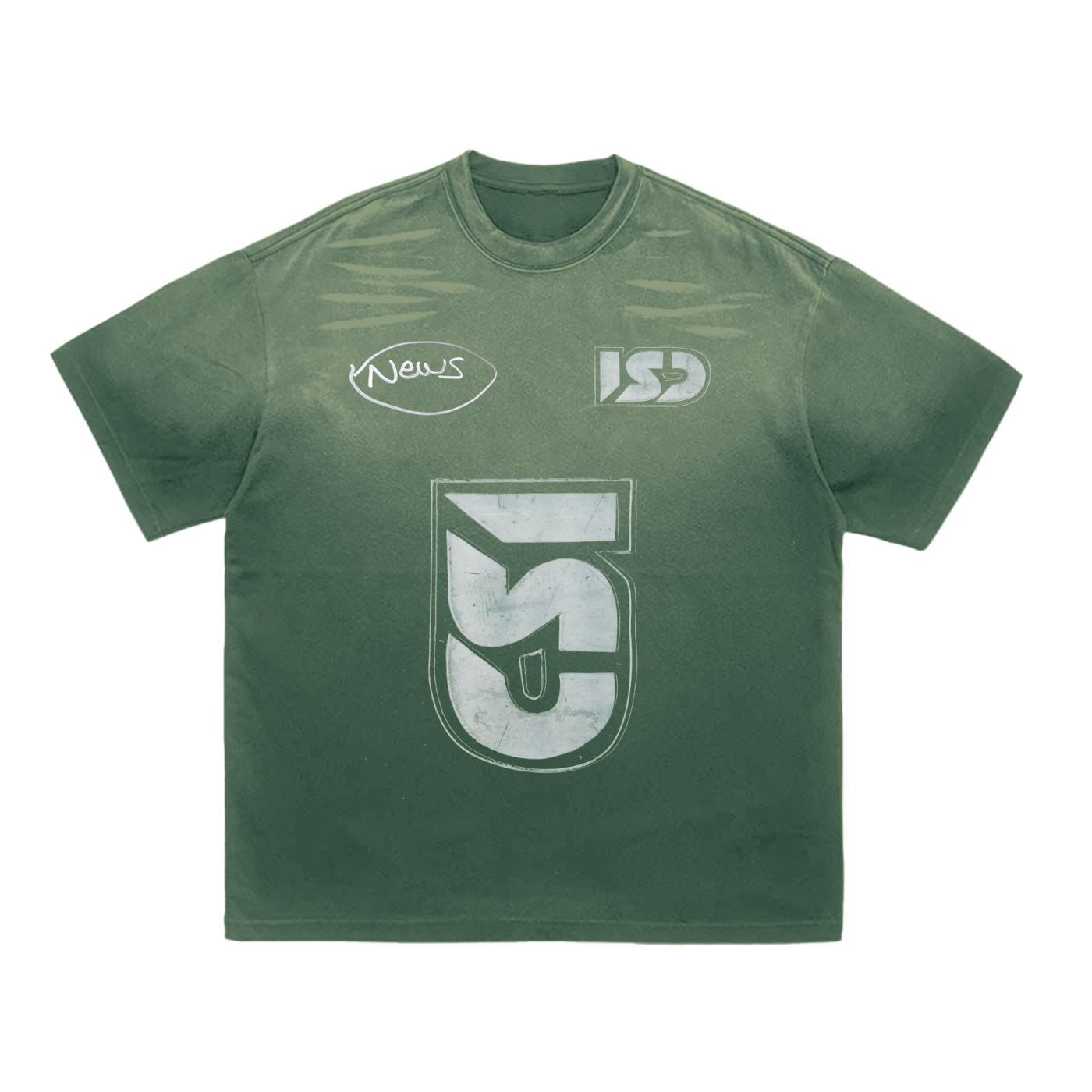 +18 Gradient T-Shirt - 250 GSM