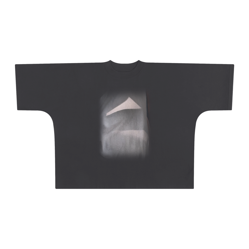 Oversize One-piece Pattern Cut Boxy Tee - 300 GSM