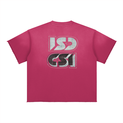 +18 Sun Fade Raw Edge T-Shirt