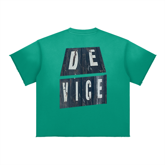 +33 6-17 Sun Fade Raw Edge T-Shirt