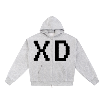 Essential Fleece Zip-Through Hoodie