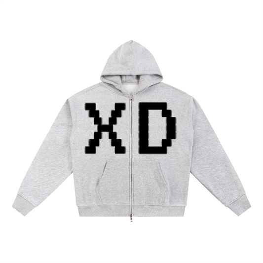 Essential Fleece Zip-Through Hoodie