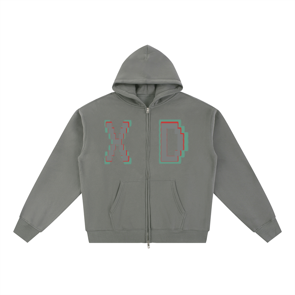 Essential Fleece Zip-Through Hoodie