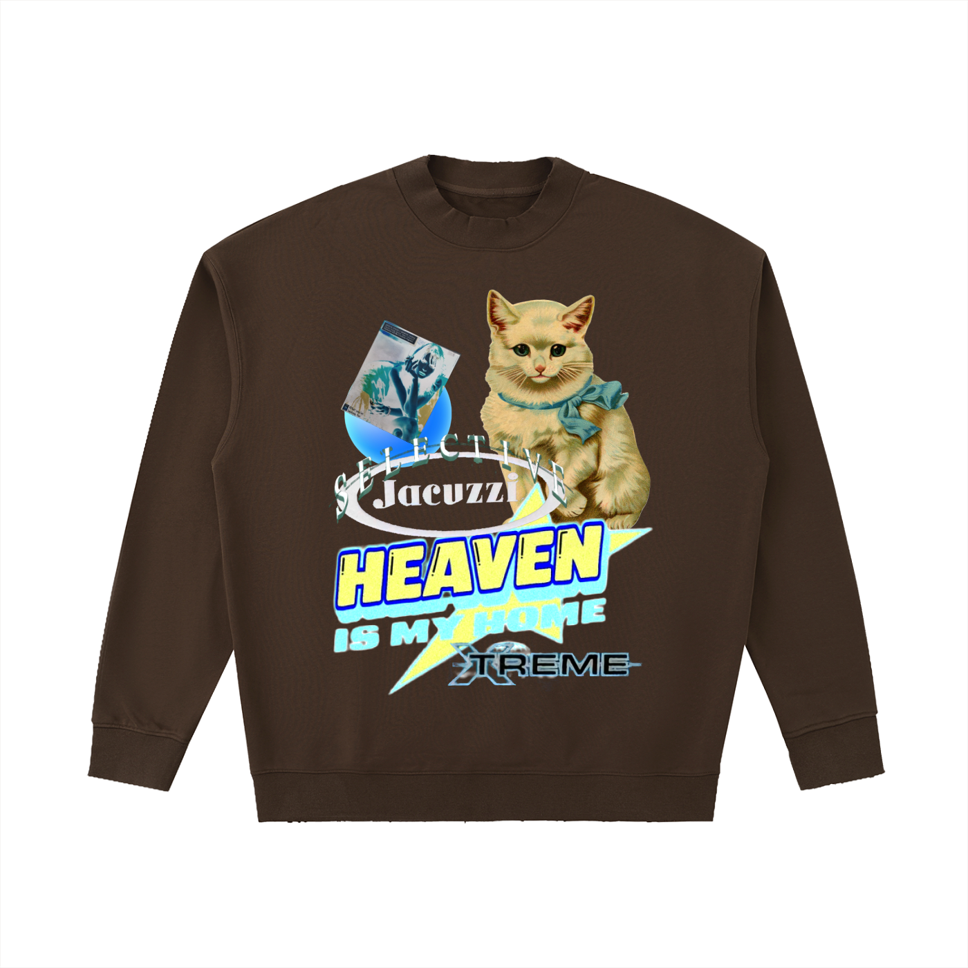 Drop Shoulder Crewneck Sweatshirt