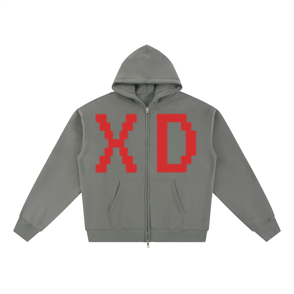 Essential Fleece Zip-Through Hoodie