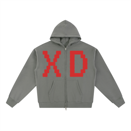 Essential Fleece Zip-Through Hoodie