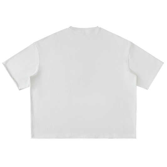 Washed Rolled Hem Half Sleeve T-Shirt