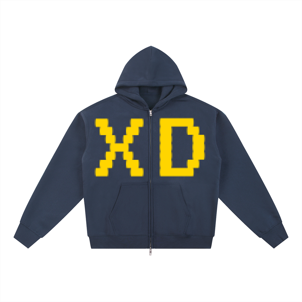 Essential Fleece Zip-Through Hoodie