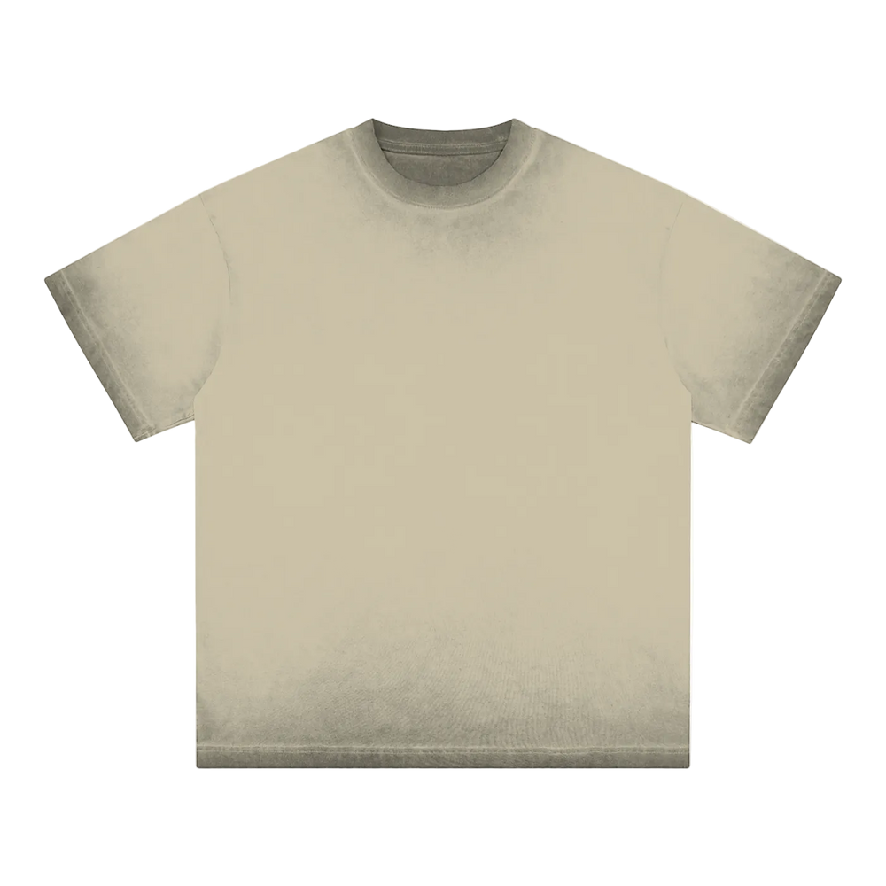 Reverse Dyed Loose Cotton T-Shirt