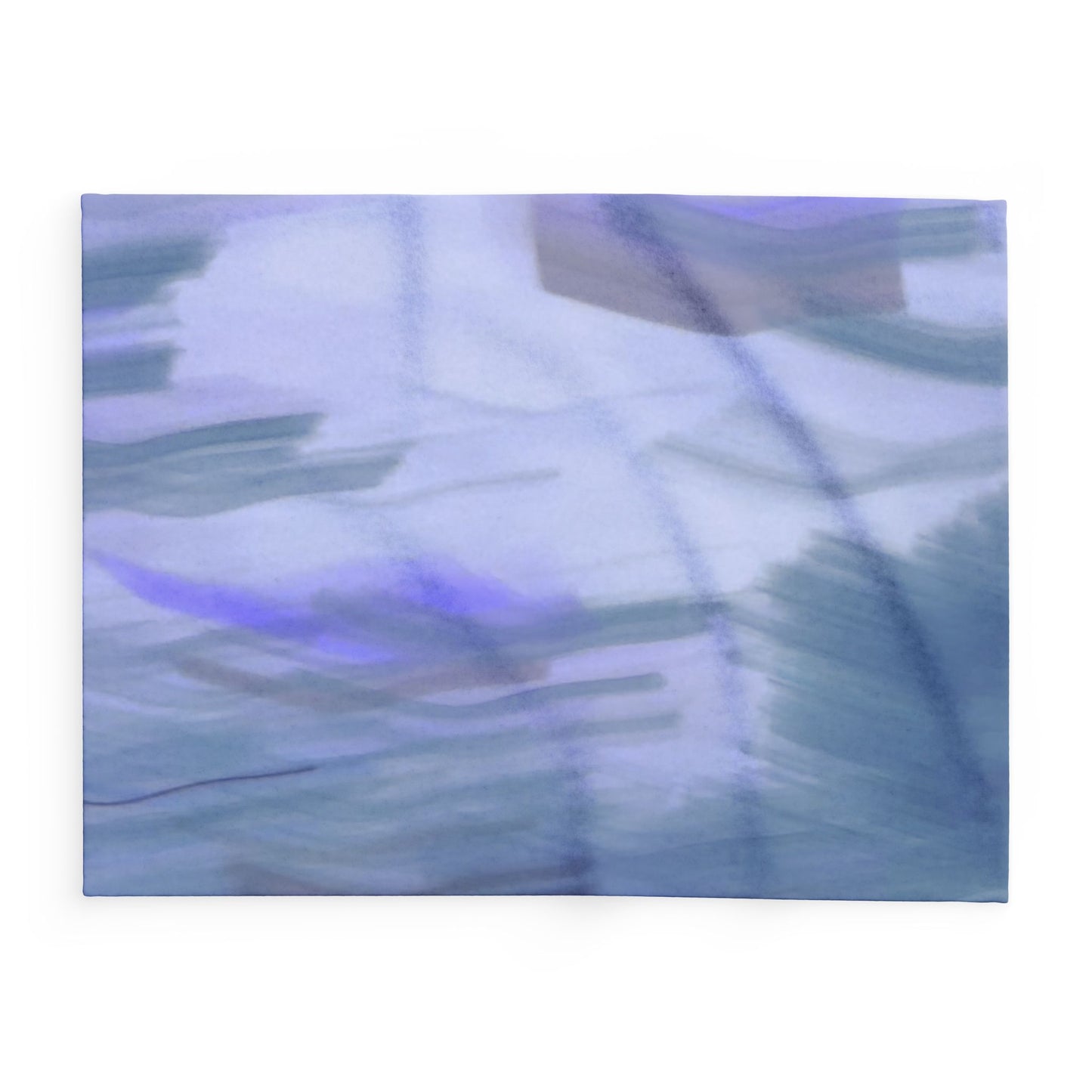 Cozy Arctic Fleece Blanket, Soft Throw Blanket, Abstract Art Gift, Home Decor, Winter Warmth, Perfect for Snuggling