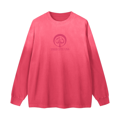 ! * ! Washed Long Sleeve Tee 626