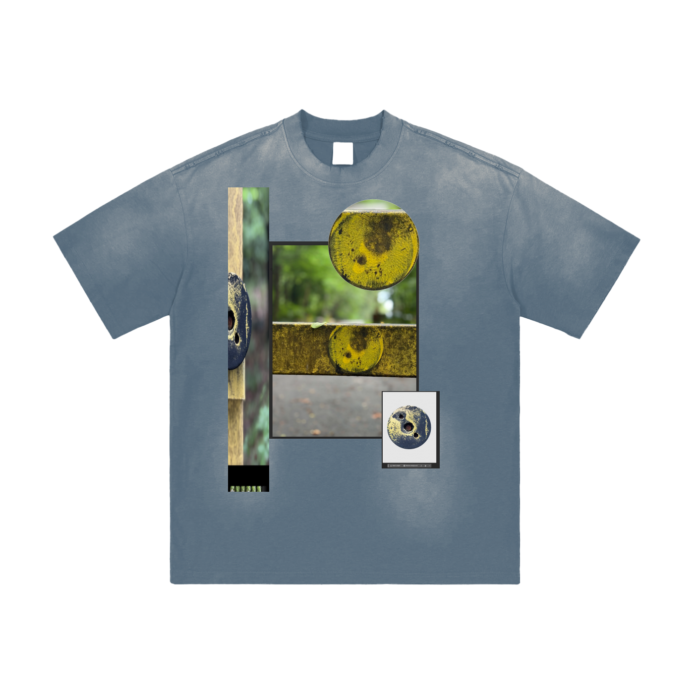 Hand-Frayed Sunfade T-Shirt
