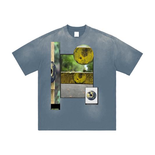 Hand-Frayed Sunfade T-Shirt