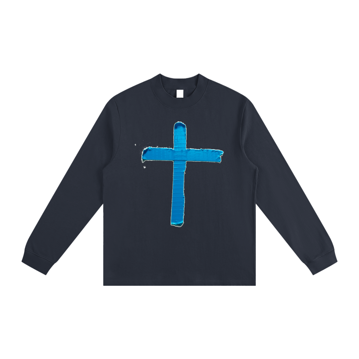 Essential Non-Shrink Mock Neck Sweatshirt