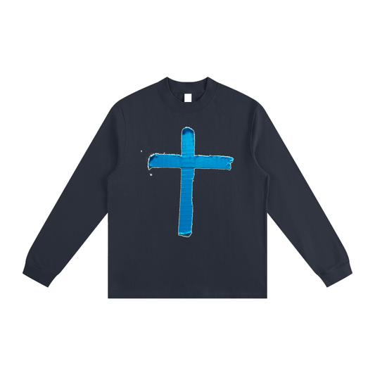 Essential Non-Shrink Mock Neck Sweatshirt