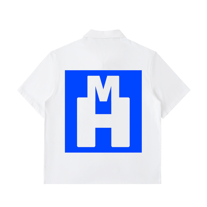 Half-Zip Cotton Polo Shirt